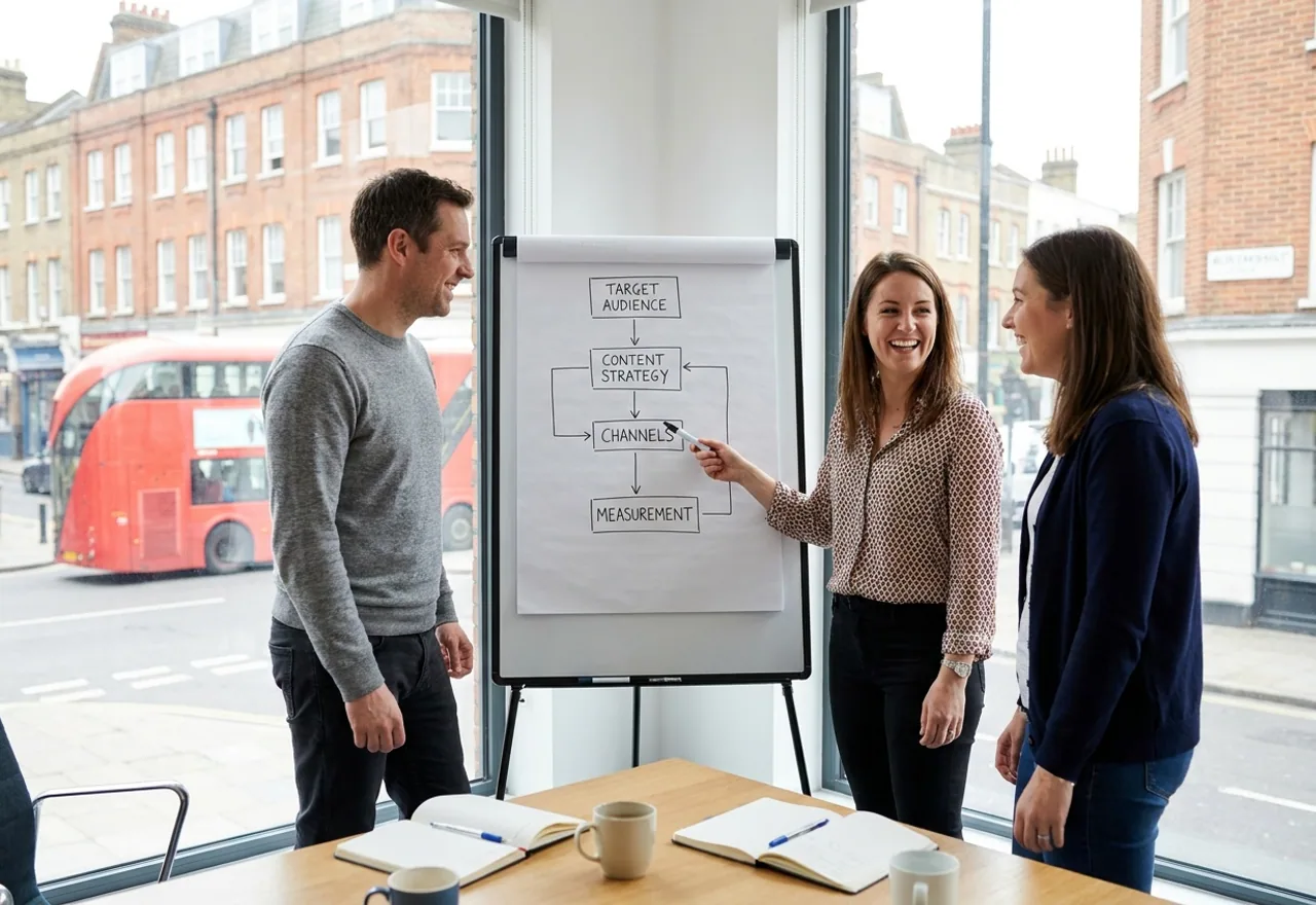An agency team standardizes campaign quality