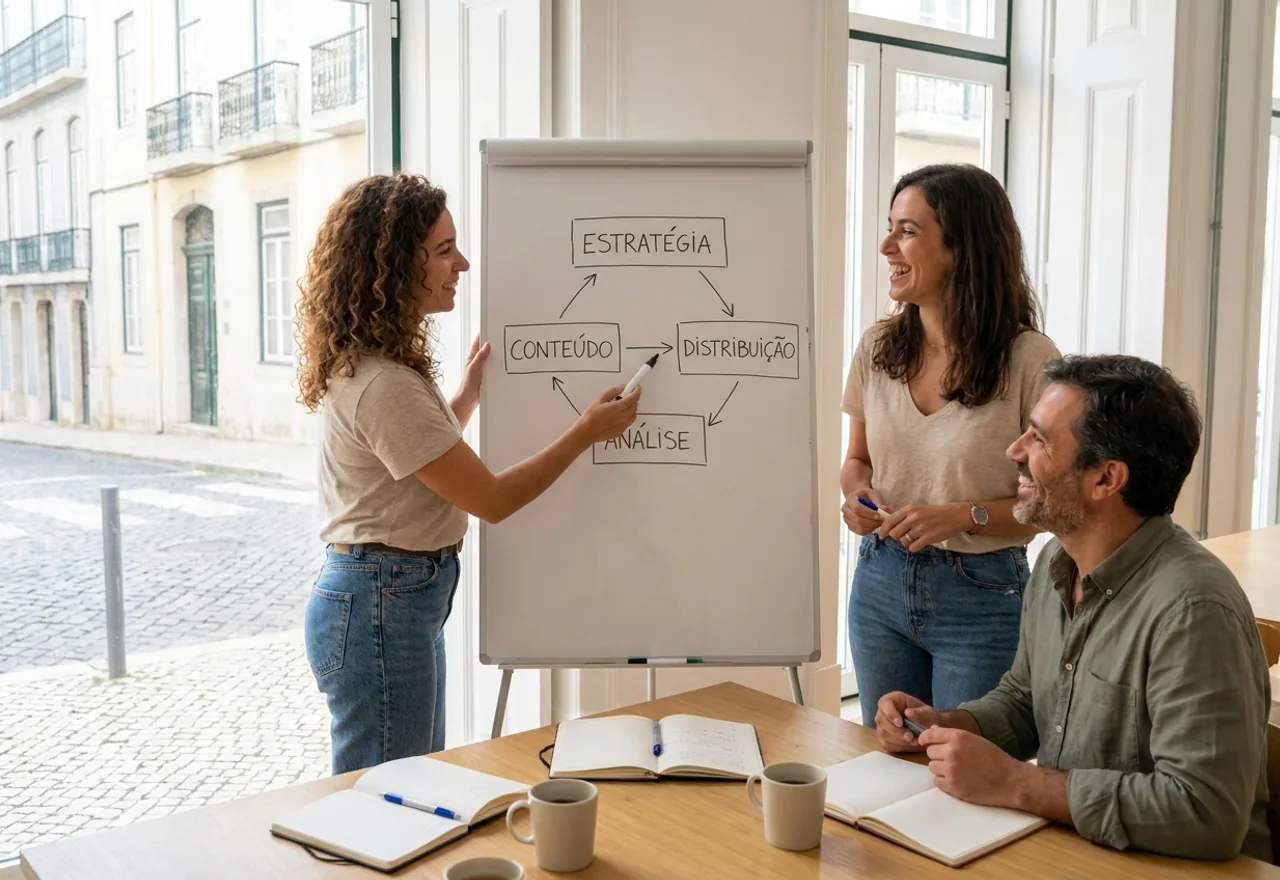 Equipa de agência standardiza a qualidade das campanhas