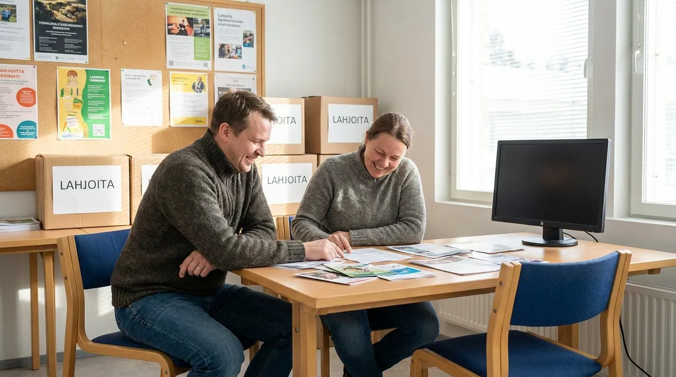 Hakeminen Google for Nonprofits -palvelun kautta