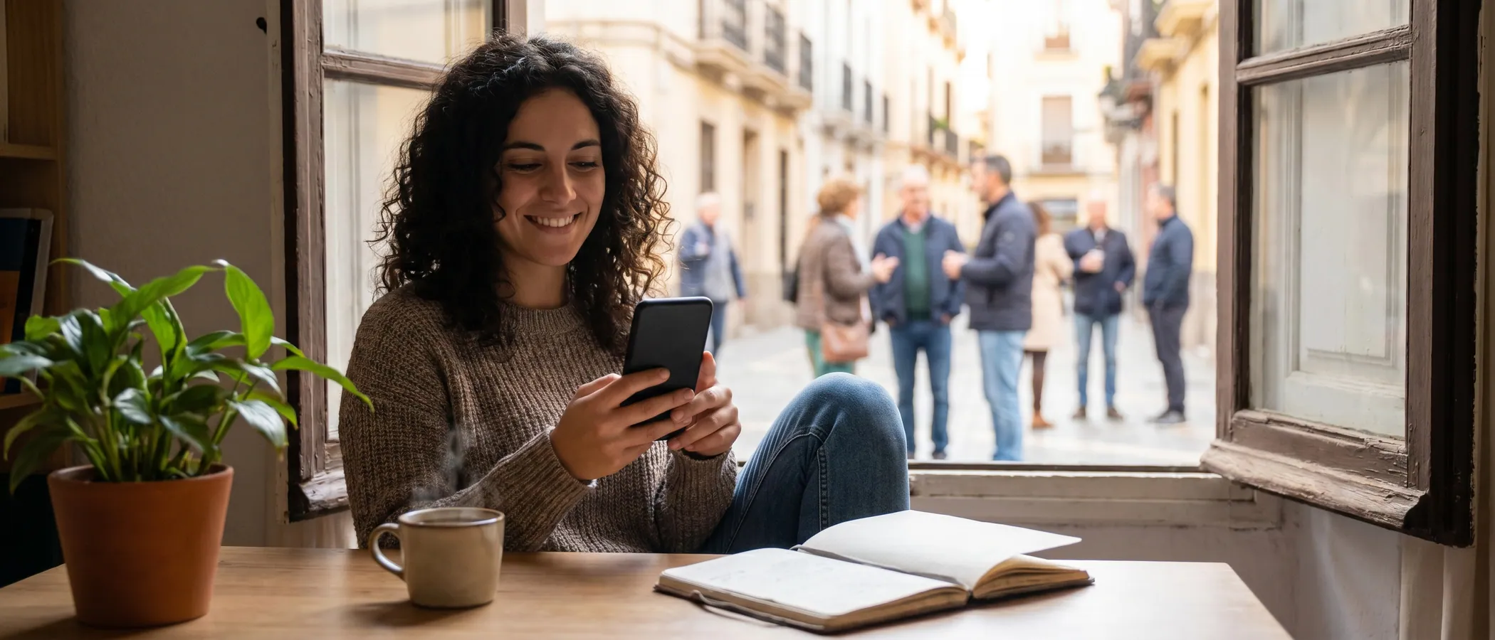 Emprendedor gestionando su propio marketing en Google Ads como alternativa a contratar una agencia