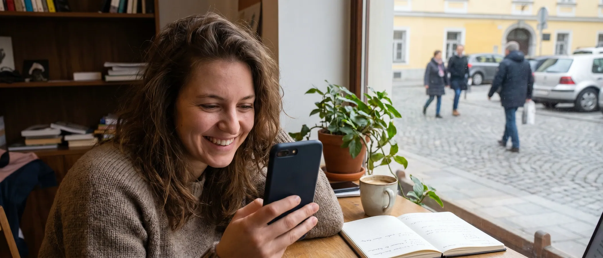 Samozavestni lastnik podjetja samostojno vodi Google Ads oglaševanje kot alternativo agenciji